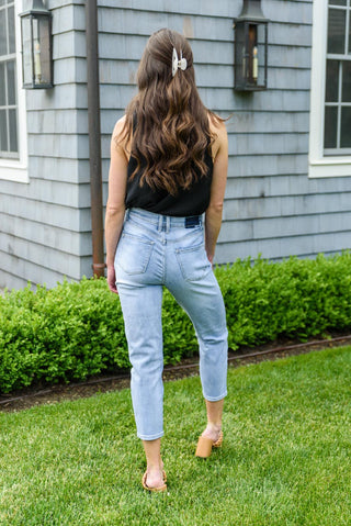 A-Game Mom Fit Jeans - Crazy Daisy Boutique