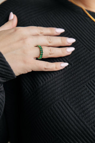 Green With Envy Ring - Crazy Daisy Boutique