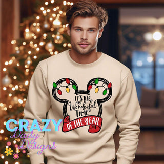 It's The Most Wonderful Time Of The Year Pullover Sweatshirt - Crazy Daisy Boutique