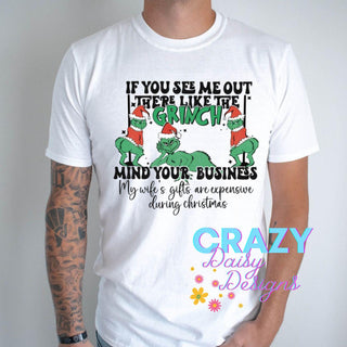 Mind Your Business Graphic T-Shirt - Crazy Daisy Boutique
