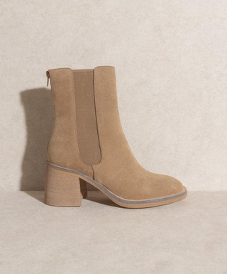 OASIS SOCIETY Olivia - Chelsea Heel Boots - Crazy Daisy Boutique