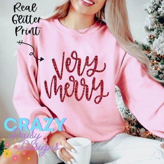 Real Glitter Very Merry - Crazy Daisy Boutique