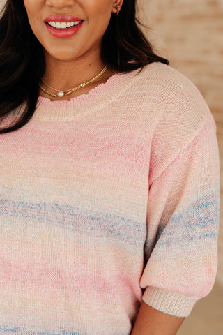I'll Never Stop Striped Sweater - Crazy Daisy Boutique