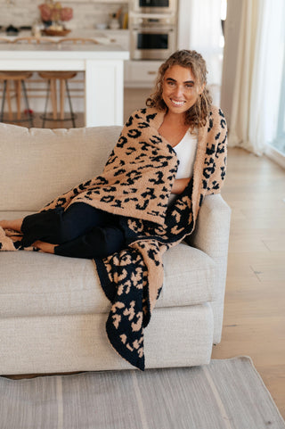 Ari Blanket Single Cuddle Size in Animal Print - Crazy Daisy Boutique