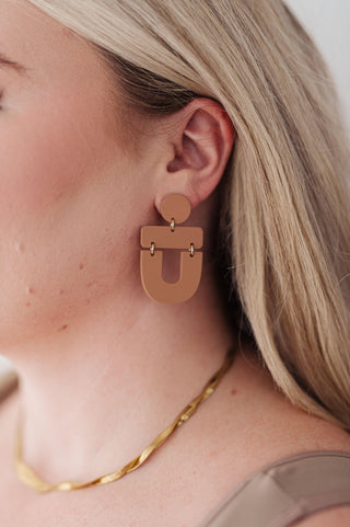 Dreamboat Earrings in Brown - Crazy Daisy Boutique
