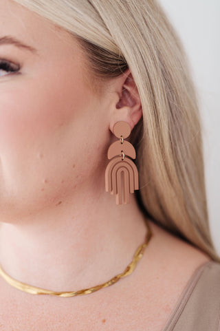 This Promise Earrings in Brown - Crazy Daisy Boutique