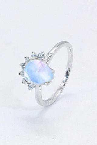 925 Sterling Silver Moonstone Ring - Crazy Daisy Boutique