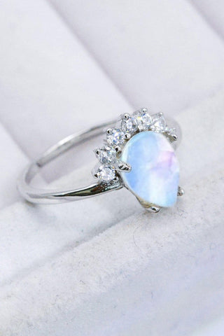 925 Sterling Silver Moonstone Ring - Crazy Daisy Boutique