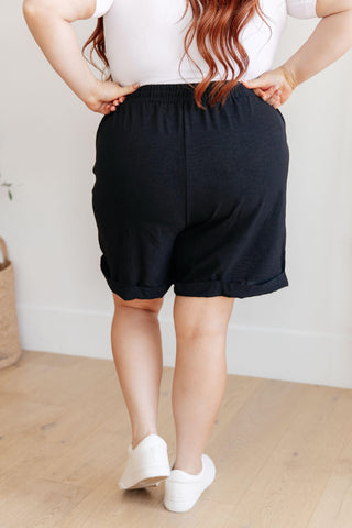 The Way I Use My Walk Drawstring Shorts - Crazy Daisy Boutique