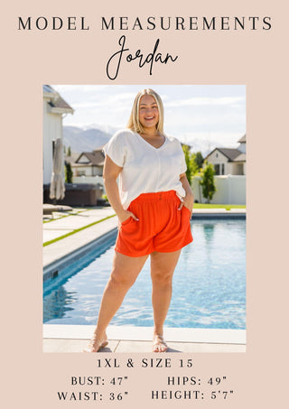 A Little Lazy High Rise Linen Shorts - Crazy Daisy Boutique