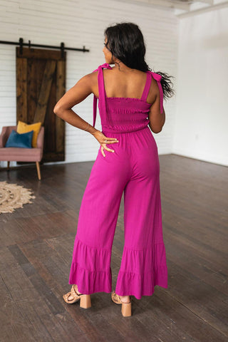 Almost Available Flared Jumpsuit - Crazy Daisy Boutique