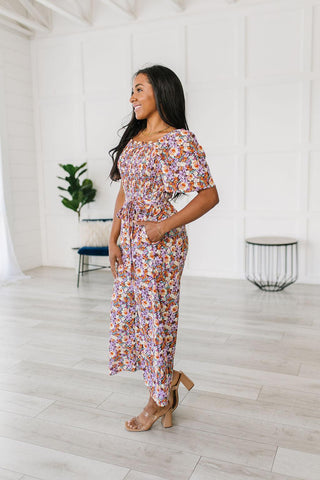 Better Than Fine Floral Jumpsuit - Crazy Daisy Boutique