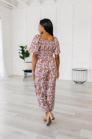 Better Than Fine Floral Jumpsuit - Crazy Daisy Boutique