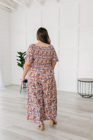 Better Than Fine Floral Jumpsuit - Crazy Daisy Boutique