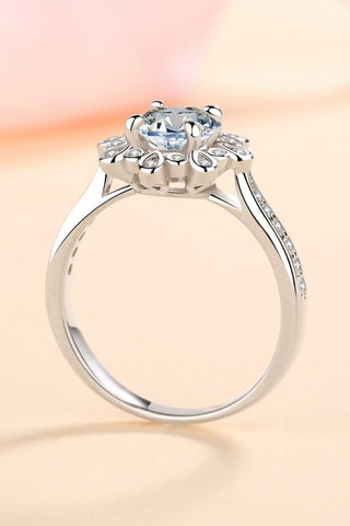 Can't Stop Your Shine 925 Sterling Silver Moissanite Ring - Crazy Daisy Boutique
