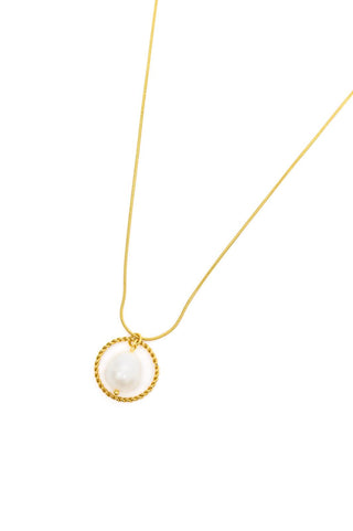 Center of the World Pearl Pendant Necklace - Crazy Daisy Boutique