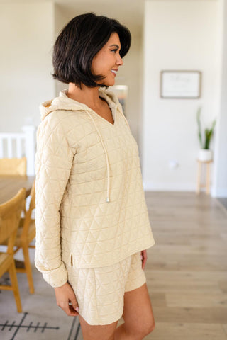 Chilling Out Quilted Pullover - Crazy Daisy Boutique