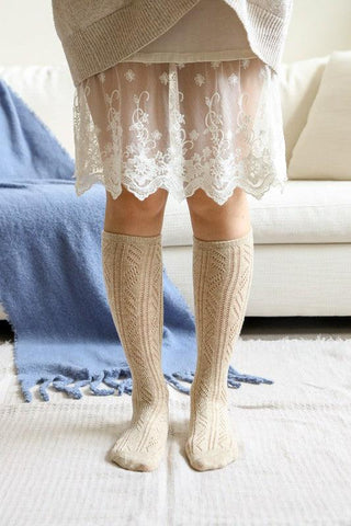 Classic Knit Calf Socks - Crazy Daisy Boutique