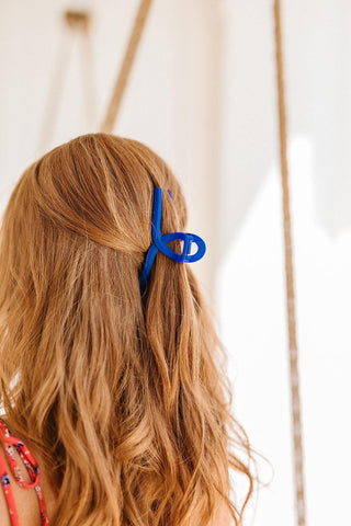 Claw Clip Set of 4 in Royal Blue - Crazy Daisy Boutique