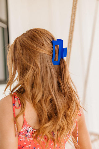 Claw Clip Set of 4 in Royal Blue - Crazy Daisy Boutique