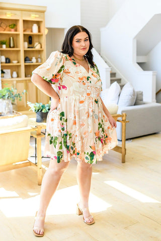 Delightful Surprise Floral Dress - Crazy Daisy Boutique