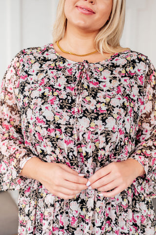 Jennifer Floral Dress - Crazy Daisy Boutique