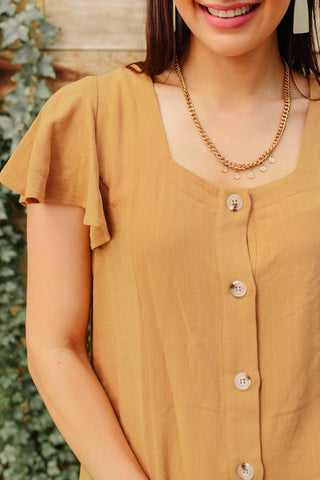 Envy Me Top in Taupe - Crazy Daisy Boutique