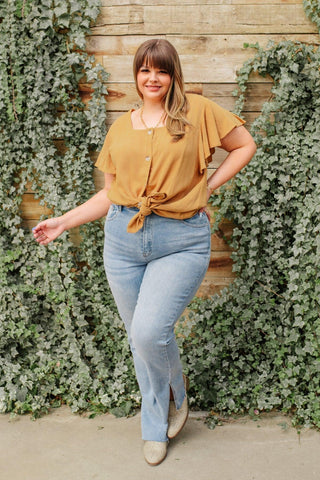 Envy Me Top in Taupe - Crazy Daisy Boutique