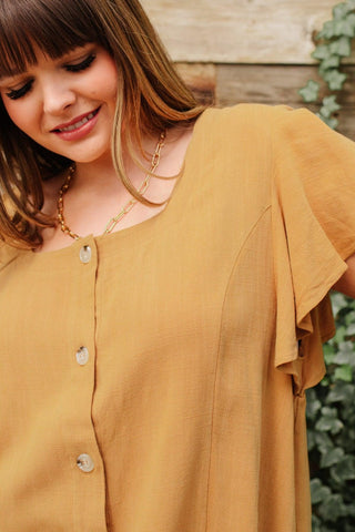 Envy Me Top in Taupe - Crazy Daisy Boutique