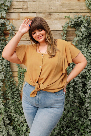 Envy Me Top in Taupe - Crazy Daisy Boutique