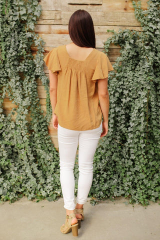 Envy Me Top in Taupe - Crazy Daisy Boutique