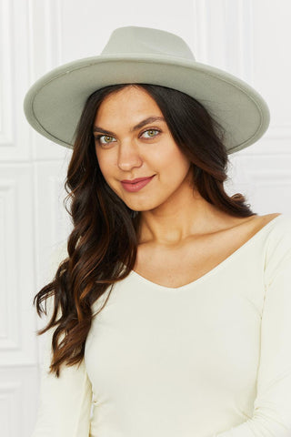 Fame Keep Your Promise Fedora Hat in Mint - Crazy Daisy Boutique