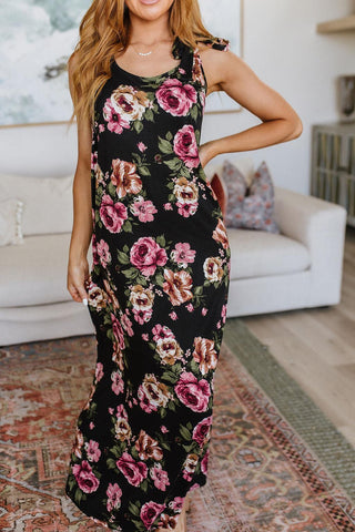 Fortuitous in Floral Maxi Dress - Crazy Daisy Boutique