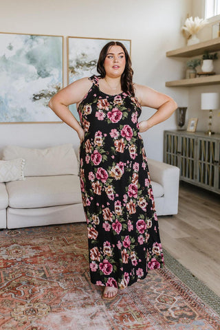 Fortuitous in Floral Maxi Dress - Crazy Daisy Boutique