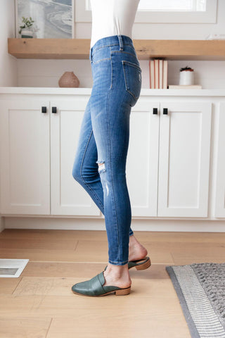 Get Together Mid-Rise Skinny Jegging - Crazy Daisy Boutique