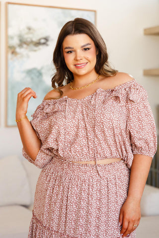 Golden Hour Top in Rose - Crazy Daisy Boutique