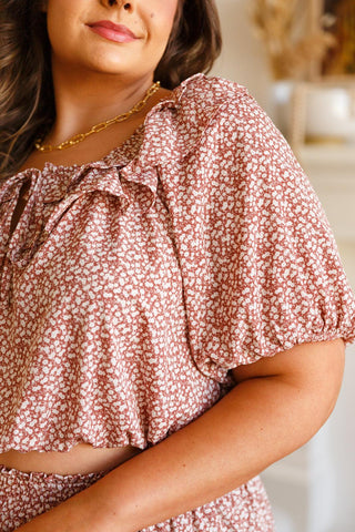 Golden Hour Top in Rose - Crazy Daisy Boutique