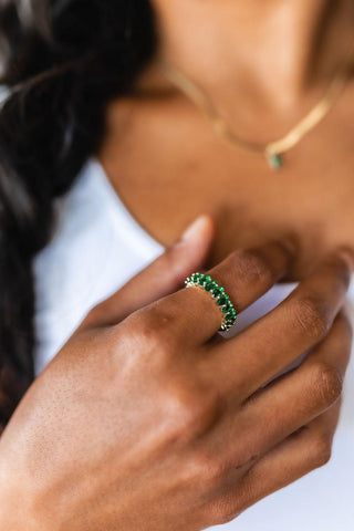 Green With Envy Ring - Crazy Daisy Boutique