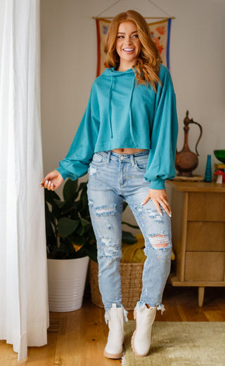 Hanging Out Hoodie - Crazy Daisy Boutique