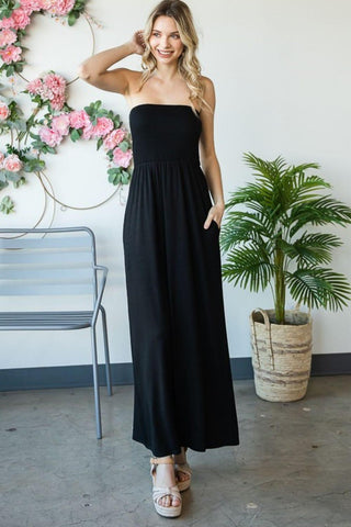 Heimish Full Size Strapless Maxi Dress - Crazy Daisy Boutique