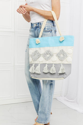 Justin Taylor In The Sand Tassle Tote Bag - Crazy Daisy Boutique