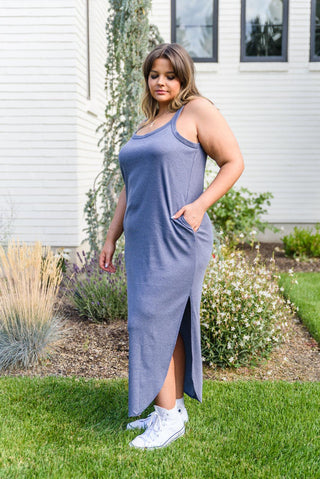 Knowing You Ribbed Dress - Crazy Daisy Boutique