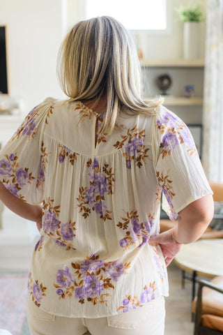 Lavender Haze Blouse - Crazy Daisy Boutique