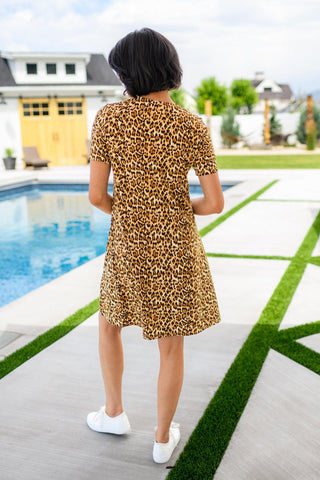 Lead Me On Leopard Print Dress - Crazy Daisy Boutique