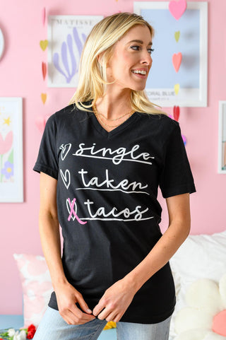 Love & Tacos Tee - Crazy Daisy Boutique