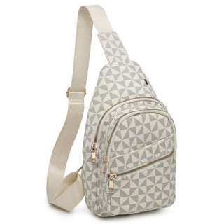 Monogram Sling Backpack - Crazy Daisy Boutique