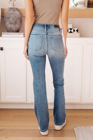 Monroe High Rise Classic Bootcut Jeans - Crazy Daisy Boutique