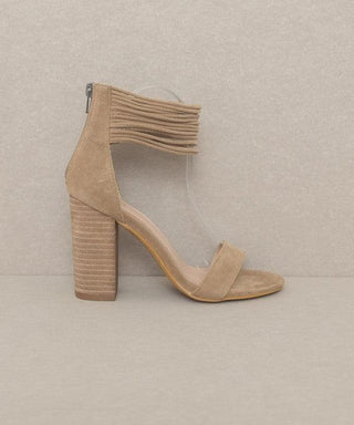OASIS SOCIETY Blake - Strappy Ankle Wrapped Heel - Crazy Daisy Boutique