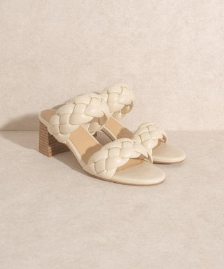 OASIS SOCIETY Regine - Casual Braided Heel - Crazy Daisy Boutique