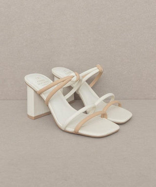 OASIS SOCIETY Sawyer - Two Strap Summer Heel - Crazy Daisy Boutique